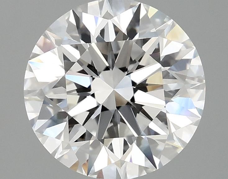 2.58 Carat Round Shaped Excellent Cut VVS2 IGI Certified Lab Grown Diamond