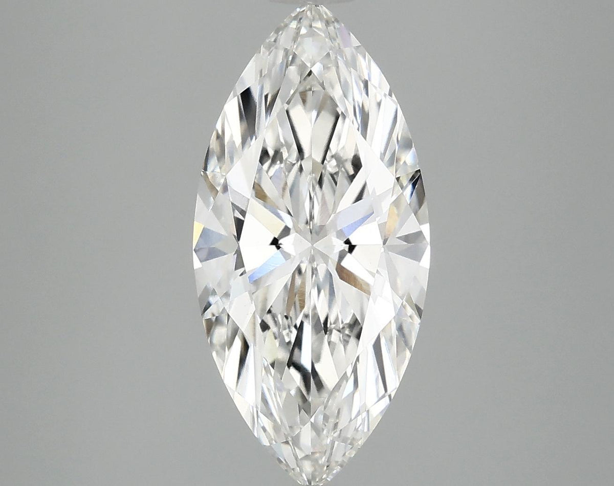 2.97 Carat Marquise Shaped Excellent Cut VS1 IGI Certified Lab Grown Diamond