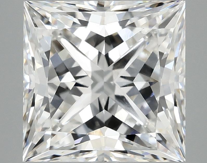5.07 Carat Princess Shaped Ideal Cut VVS2 IGI Certified Lab Grown Diamond