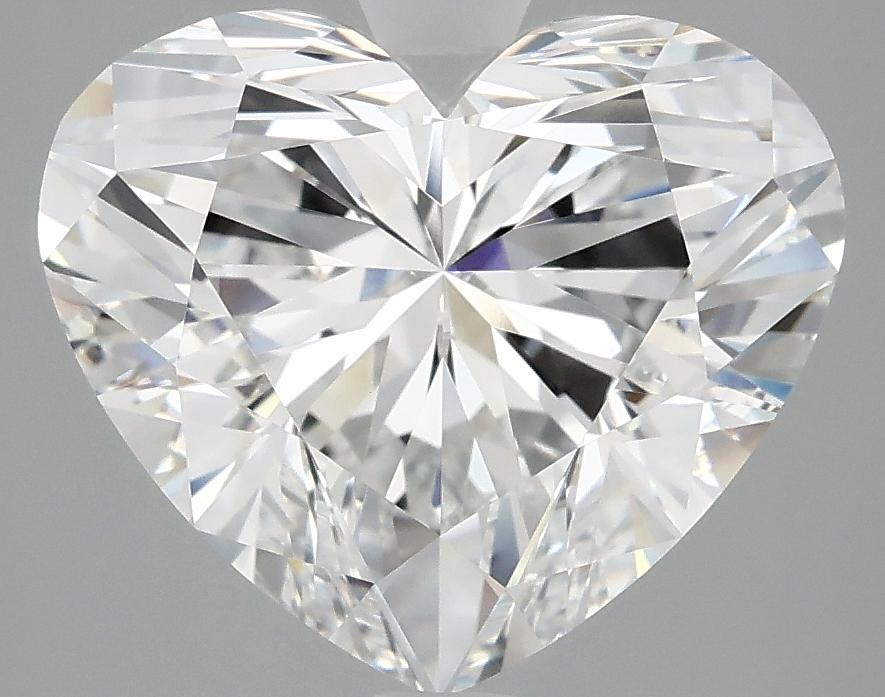 5.07 Carat Heart Shaped Excellent Cut VVS2 IGI Certified Lab Grown Diamond