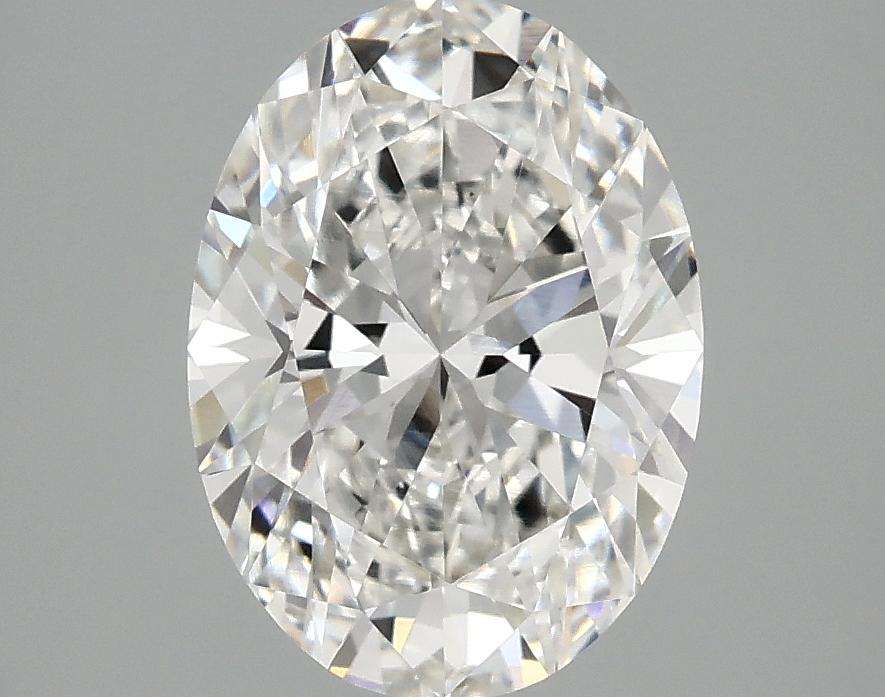 2.5 Carat Oval Shaped Excellent Cut VS1 IGI Certified Lab Grown Diamond