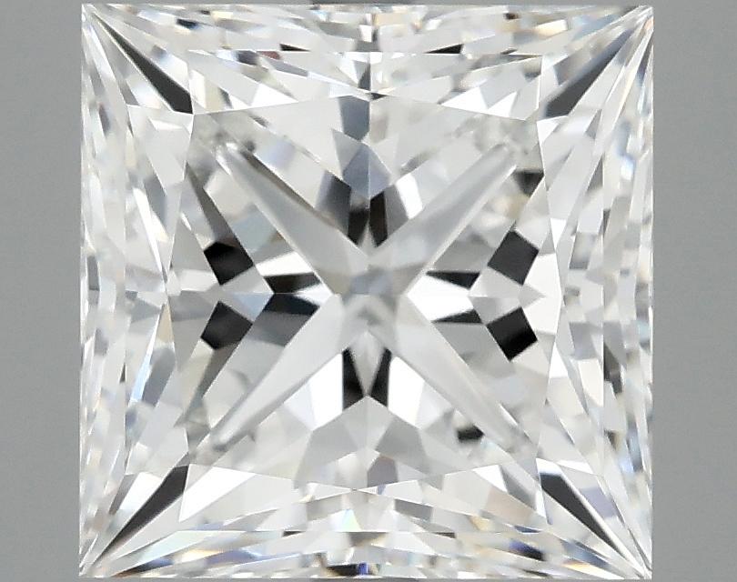 4.94 Carat Princess Shaped Ideal Cut VVS2 IGI Certified Lab Grown Diamond