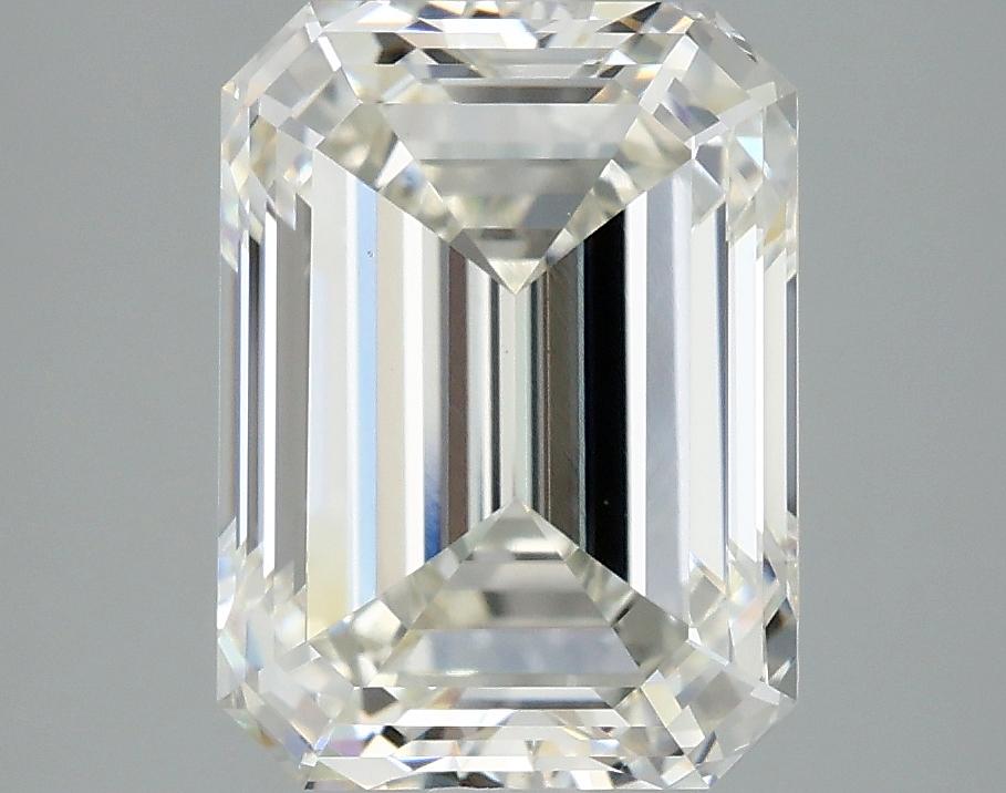 4.02 Carat Emerald Shaped Excellent Cut VVS2 IGI Certified Lab Grown Diamond