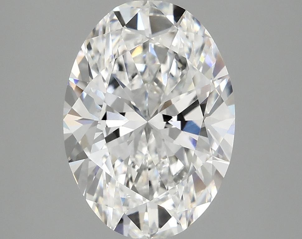 3.07 Carat Oval Shaped Ideal Cut VVS2 IGI Certified Lab Grown Diamond