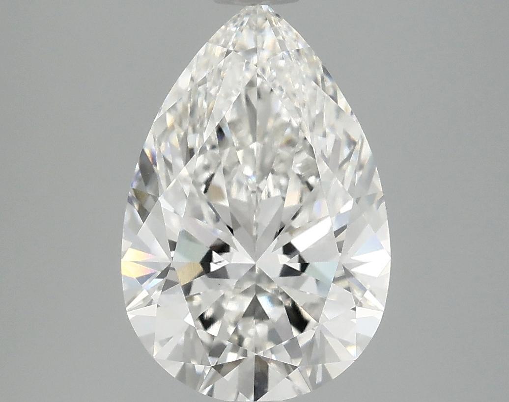 3.02 Carat Pear Shaped Excellent Cut VVS2 IGI Certified Lab Grown Diamond