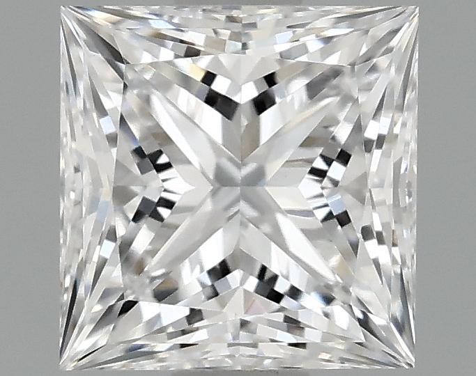 1.04 Carat Princess Shaped Ideal Cut VVS2 IGI Certified Lab Grown Diamond
