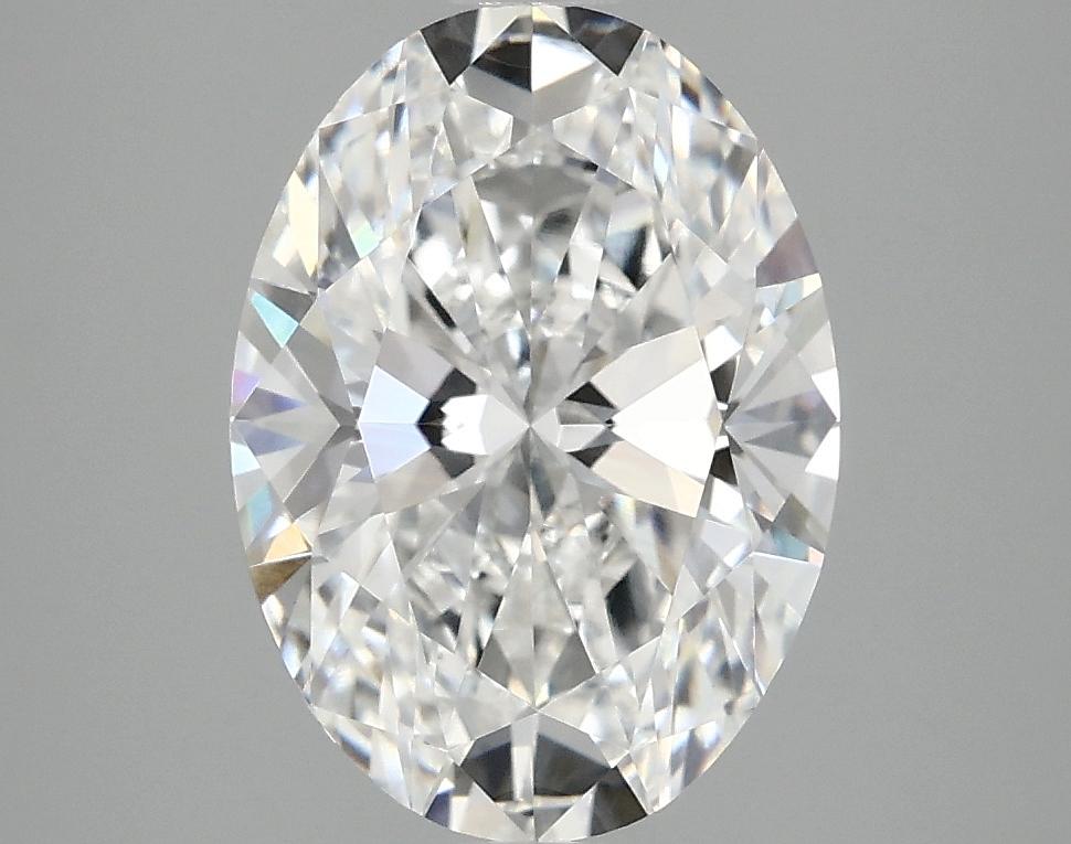 3.09 Carat Oval Shaped Ideal Cut VVS2 IGI Certified Lab Grown Diamond