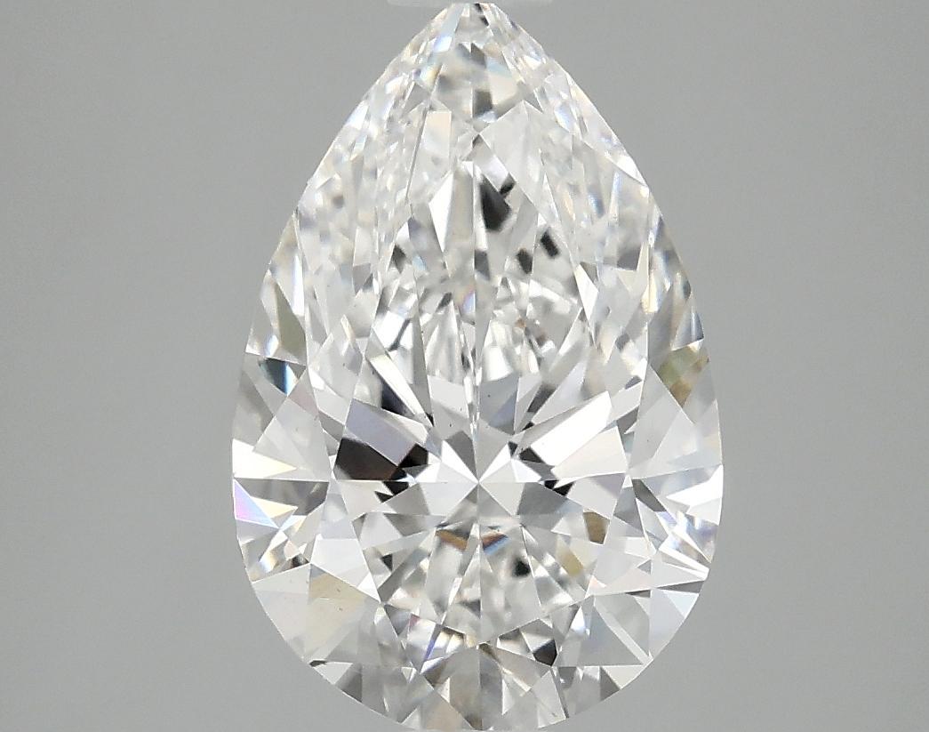 3.09 Carat Pear Shaped Excellent Cut VS1 IGI Certified Lab Grown Diamond