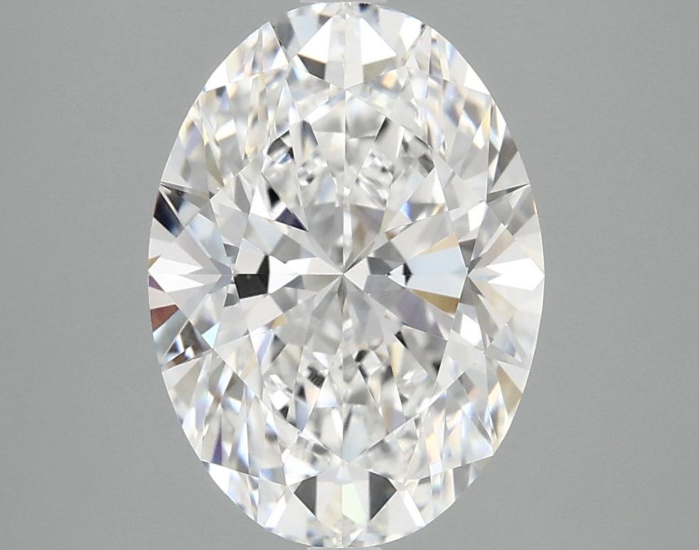 3.08 Carat Oval Shaped Ideal Cut VVS2 IGI Certified Lab Grown Diamond