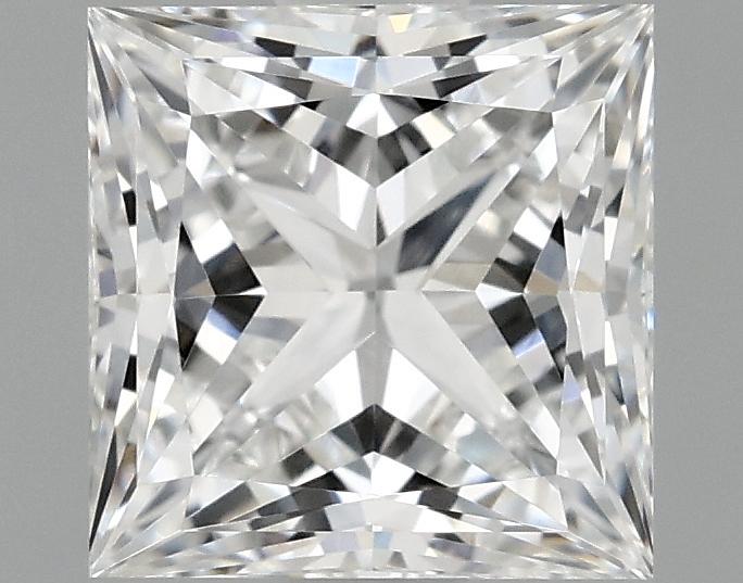 0.99 Carat Princess Shaped Ideal Cut VVS2 IGI Certified Lab Grown Diamond