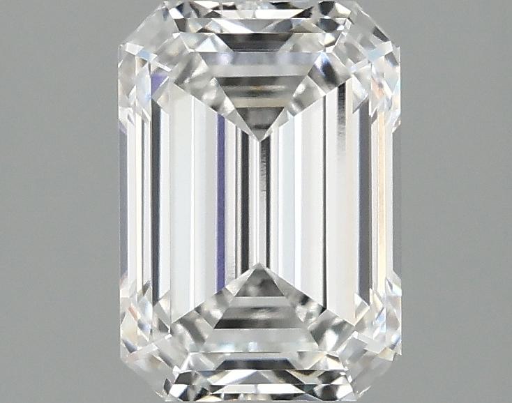2.1 Carat Emerald Shaped Ideal Cut VVS1 IGI Certified Lab Grown Diamond