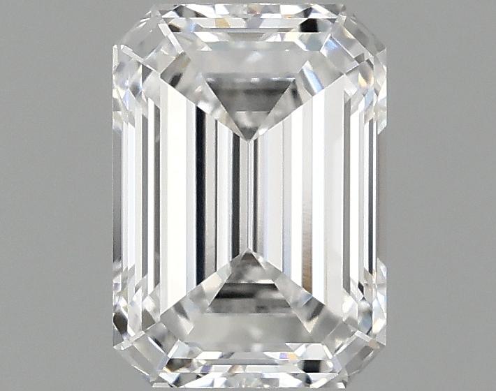 0.99 Carat Emerald Shaped Ideal Cut VVS2 IGI Certified Lab Grown Diamond