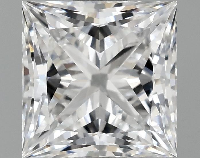 1.07 Carat Princess Shaped Ideal Cut VVS2 IGI Certified Lab Grown Diamond