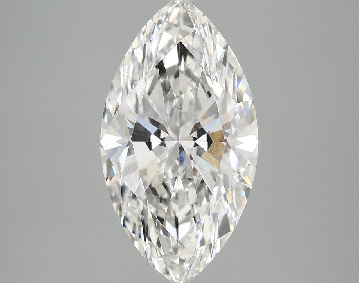 3.54 Carat Marquise Shaped Excellent Cut VS1 IGI Certified Lab Grown Diamond