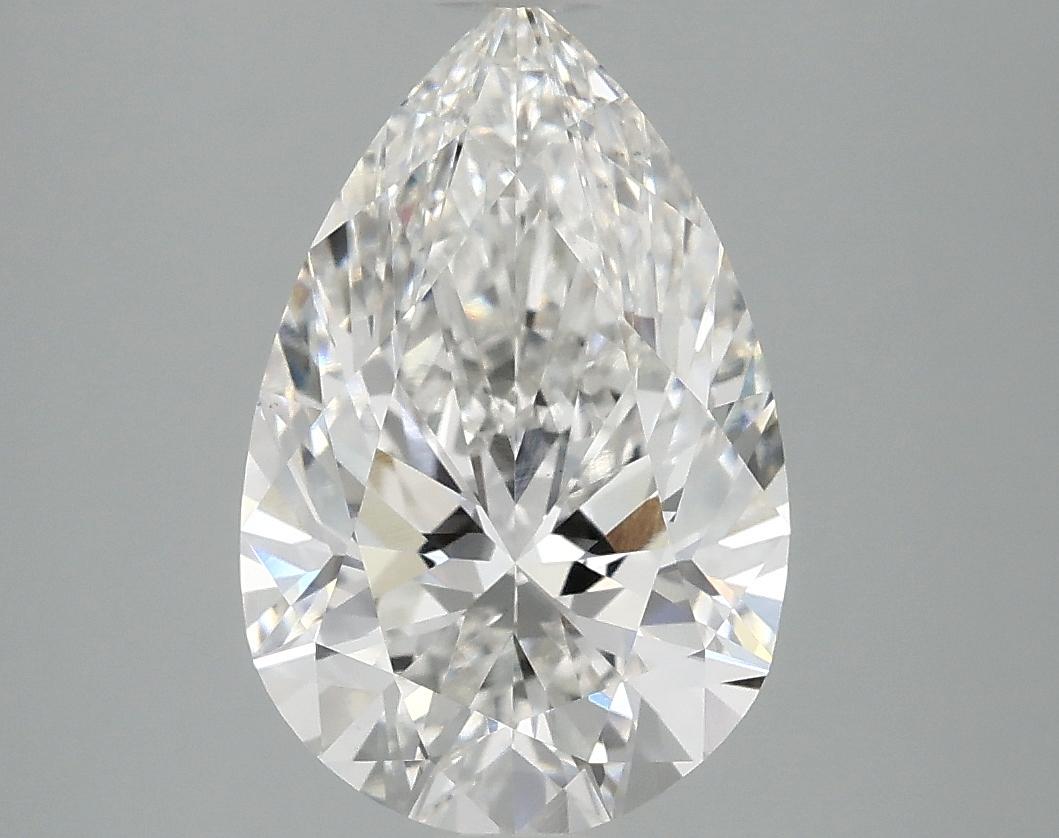 3.08 Carat Pear Shaped Excellent Cut VS1 IGI Certified Lab Grown Diamond