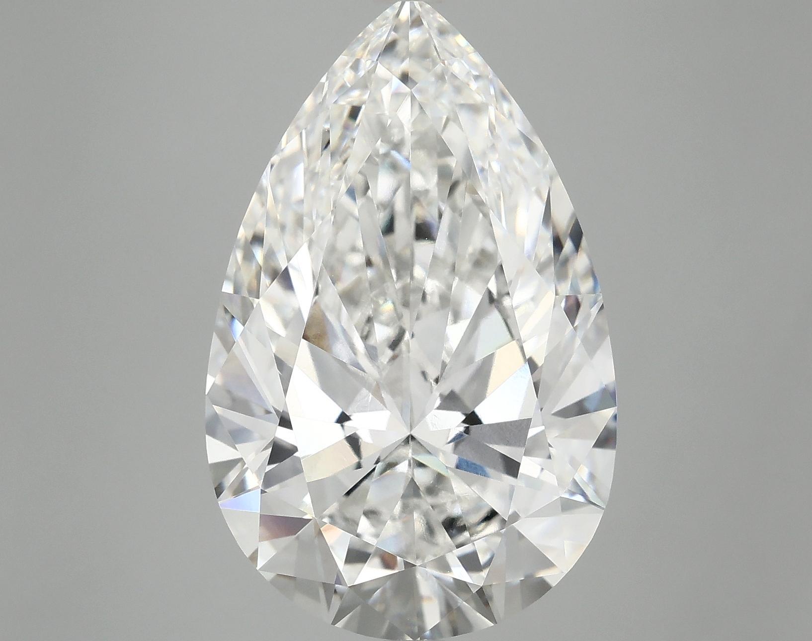 10.19 Carat Pear Shaped Ideal Cut VVS2 IGI Certified Lab Grown Diamond