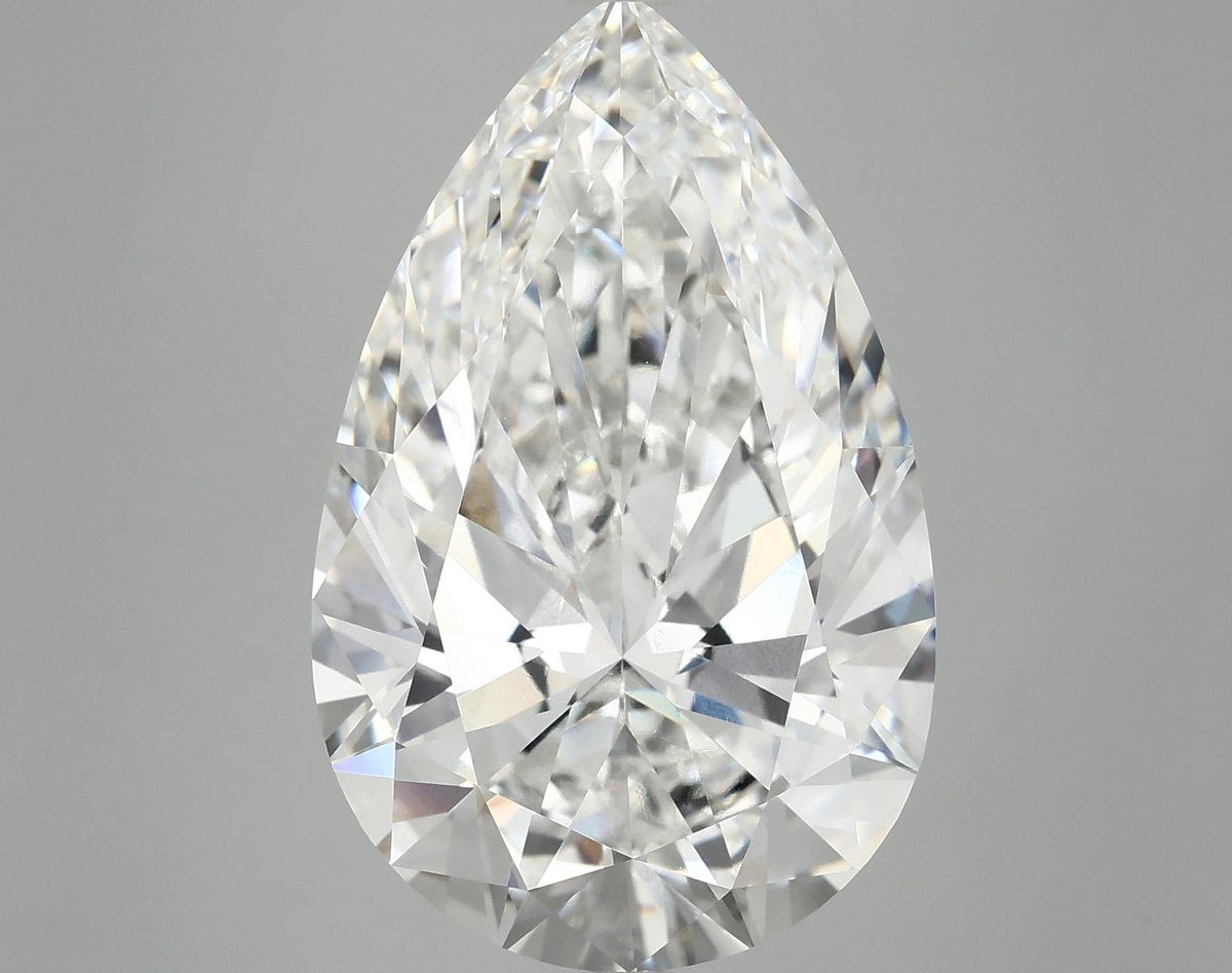 10.19 Carat Pear Shaped Ideal Cut VVS2 IGI Certified Lab Grown Diamond