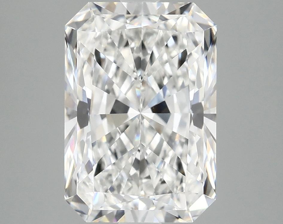 3.57 Carat Radiant Shaped Ideal Cut VVS2 IGI Certified Lab Grown Diamond