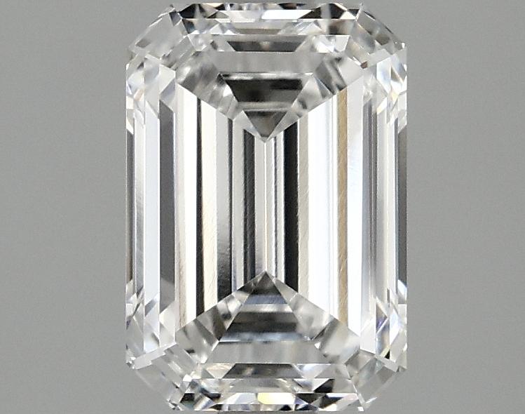 2.08 Carat Emerald Shaped Ideal Cut VVS1 IGI Certified Lab Grown Diamond