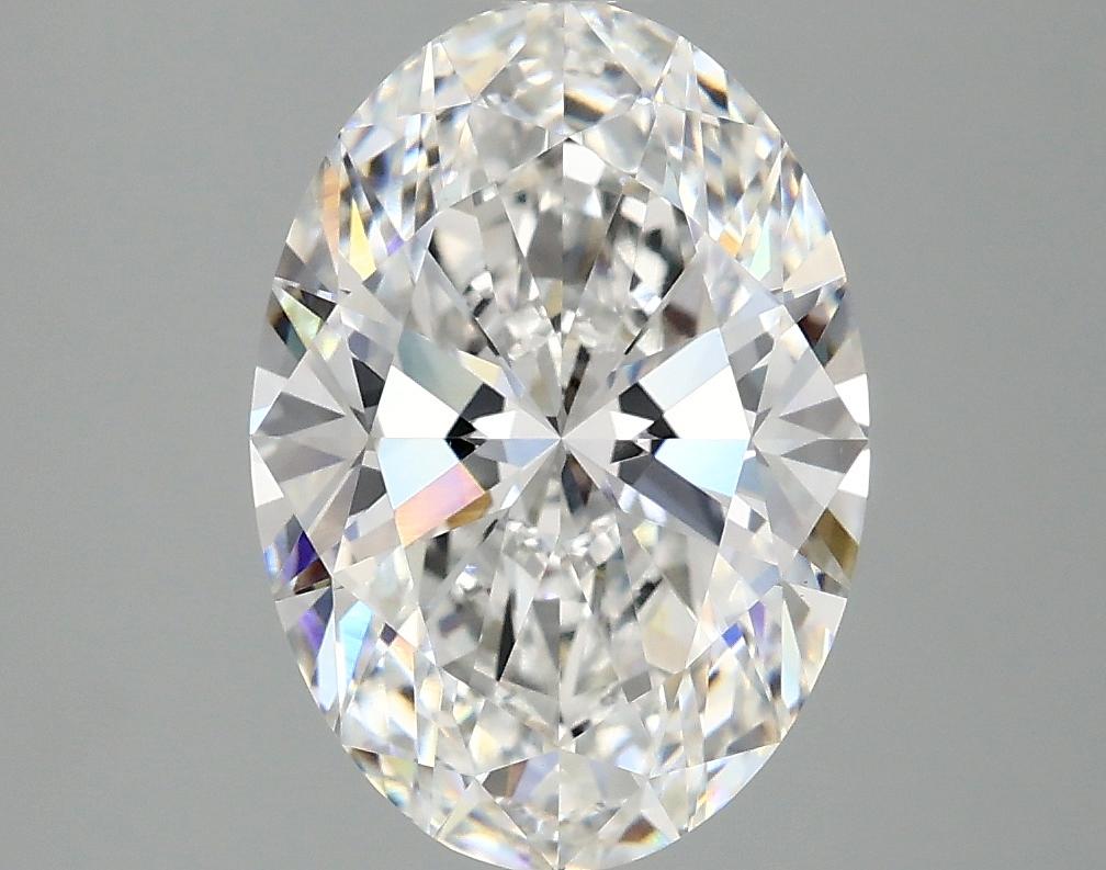 3.09 Carat Oval Shaped Ideal Cut VVS2 IGI Certified Lab Grown Diamond