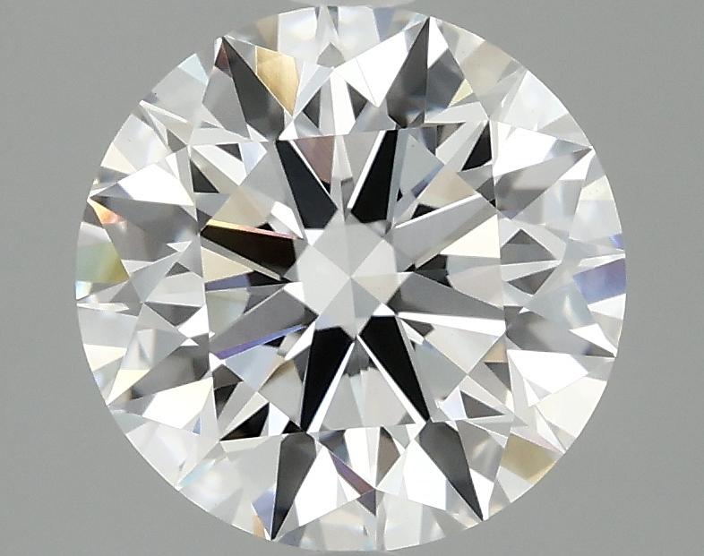 2.58 Carat Round Shaped Ideal Cut VVS2 IGI Certified Lab Grown Diamond
