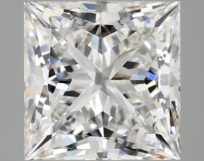 3.03 Carat Princess Shaped Ideal Cut VS1 IGI Certified Lab Grown Diamond