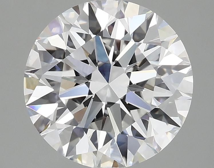 2.53 Carat Round Shaped Ideal Cut VVS2 IGI Certified Lab Grown Diamond