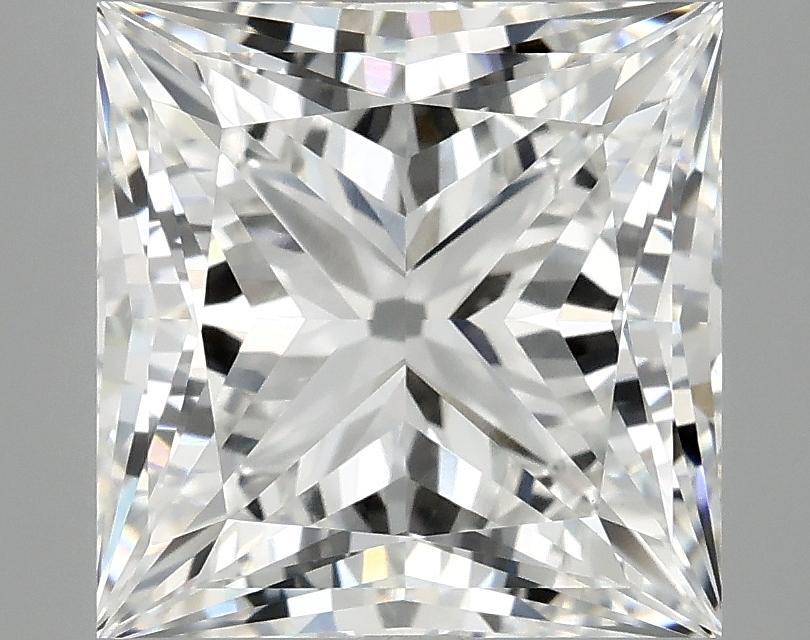 5.1 Carat Princess Shaped Ideal Cut VVS2 IGI Certified Lab Grown Diamond