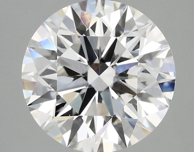 3.05 Carat Round Shaped Excellent Cut VVS2 IGI Certified Lab Grown Diamond