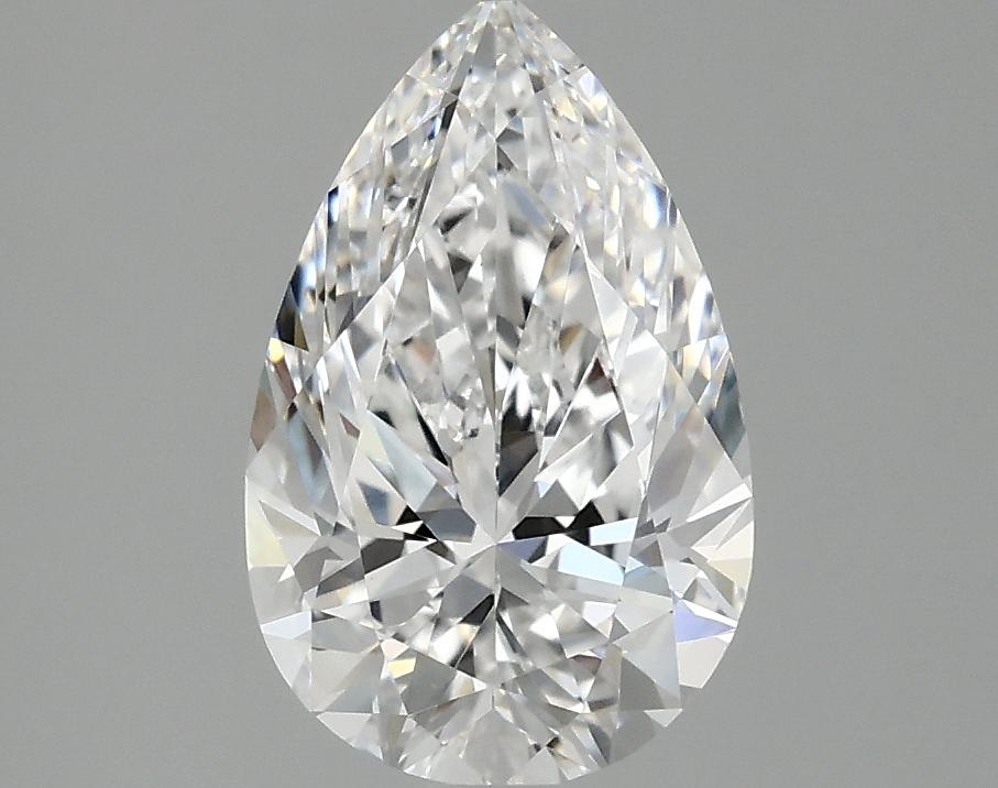 1.98 Carat Pear Shaped Ideal Cut VVS2 IGI Certified Lab Grown Diamond