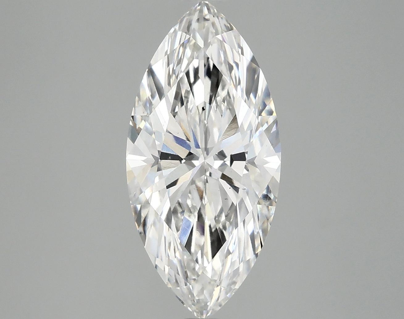 3.08 Carat Marquise Shaped Excellent Cut VS2 IGI Certified Lab Grown Diamond