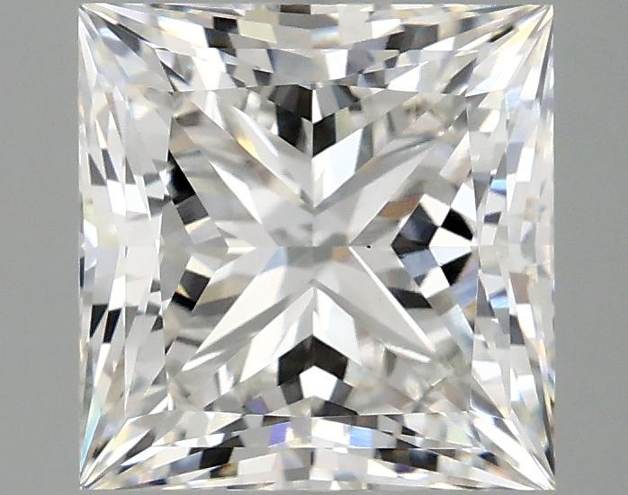 3.06 Carat Princess Shaped Ideal Cut VS1 IGI Certified Lab Grown Diamond