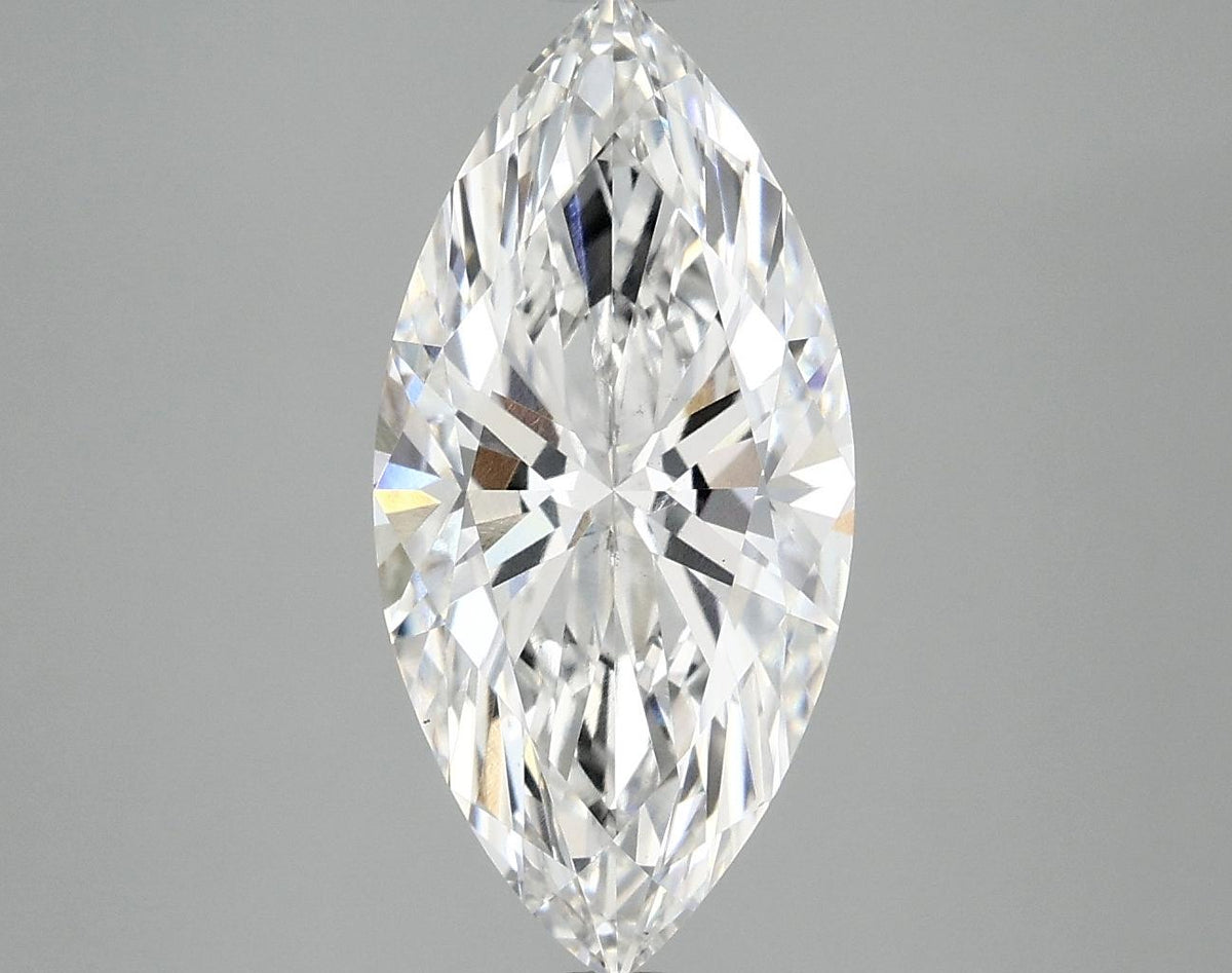 3.09 Carat Marquise Shaped Excellent Cut VS2 IGI Certified Lab Grown Diamond