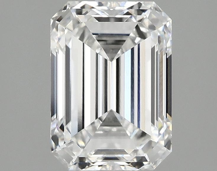 2.1 Carat Emerald Shaped Ideal Cut VVS2 IGI Certified Lab Grown Diamond