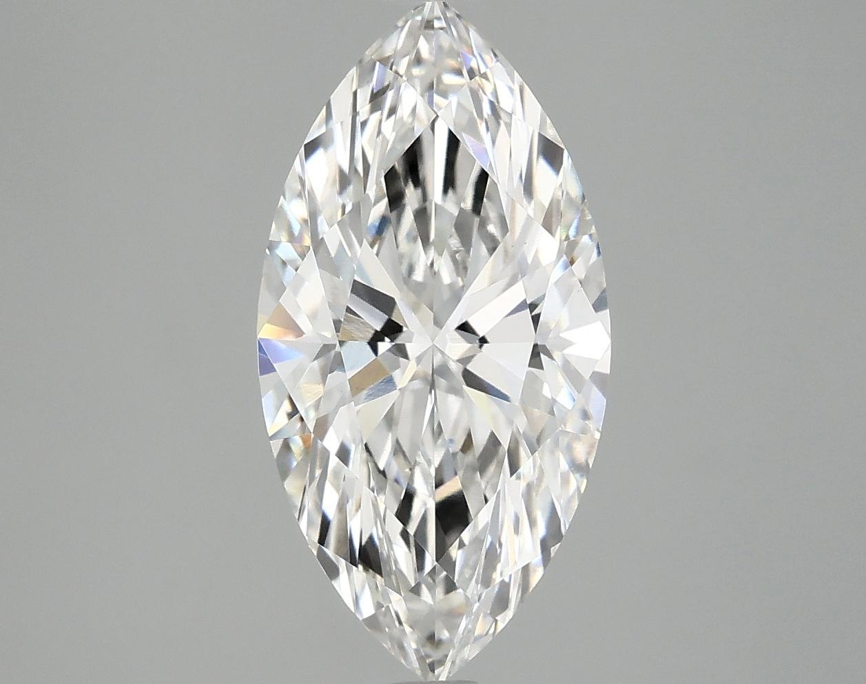 3.08 Carat Marquise Shaped Ideal Cut VS1 IGI Certified Lab Grown Diamond