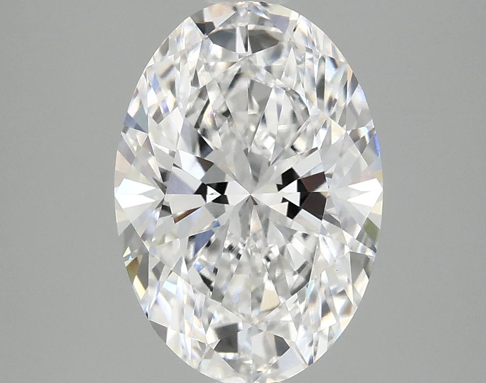 3.08 Carat Oval Shaped Ideal Cut VVS2 IGI Certified Lab Grown Diamond