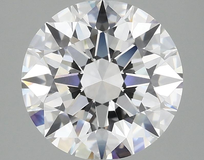 3.08 Carat Round Shaped Ideal Cut VVS2 IGI Certified Lab Grown Diamond