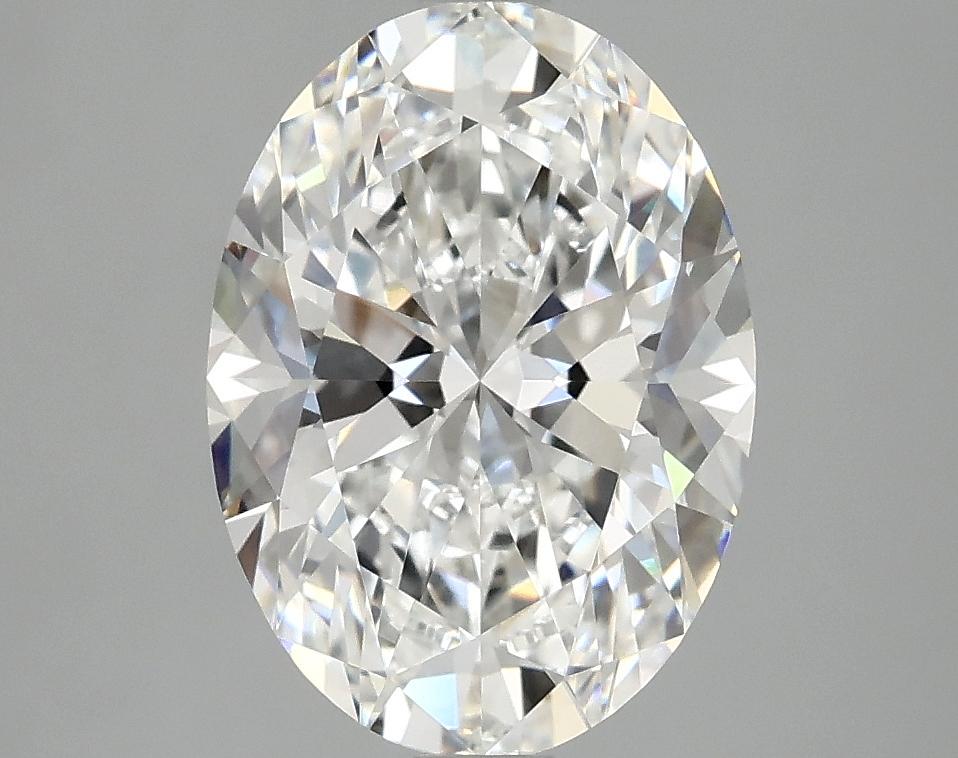 3.08 Carat Oval Shaped Ideal Cut VVS2 IGI Certified Lab Grown Diamond