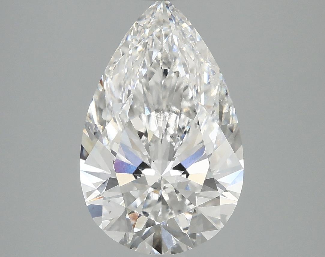 3.05 Carat Pear Shaped Ideal Cut VS2 IGI Certified Lab Grown Diamond