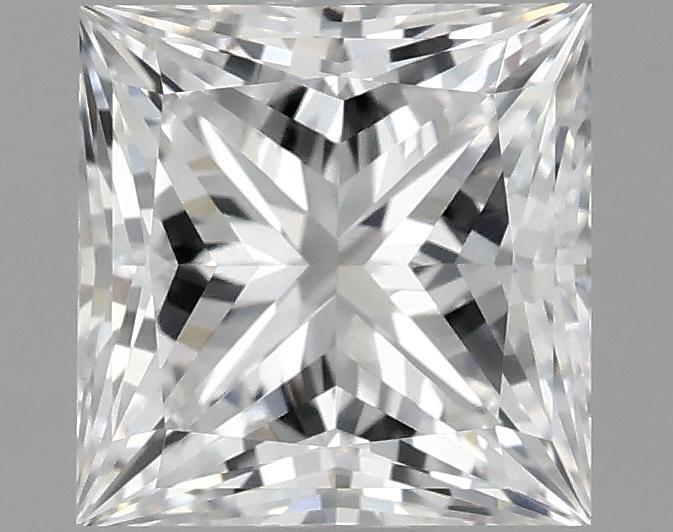 0.98 Carat Princess Shaped Ideal Cut VVS2 IGI Certified Lab Grown Diamond