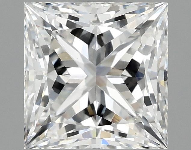 2.04 Carat Princess Shaped Ideal Cut VS1 IGI Certified Lab Grown Diamond