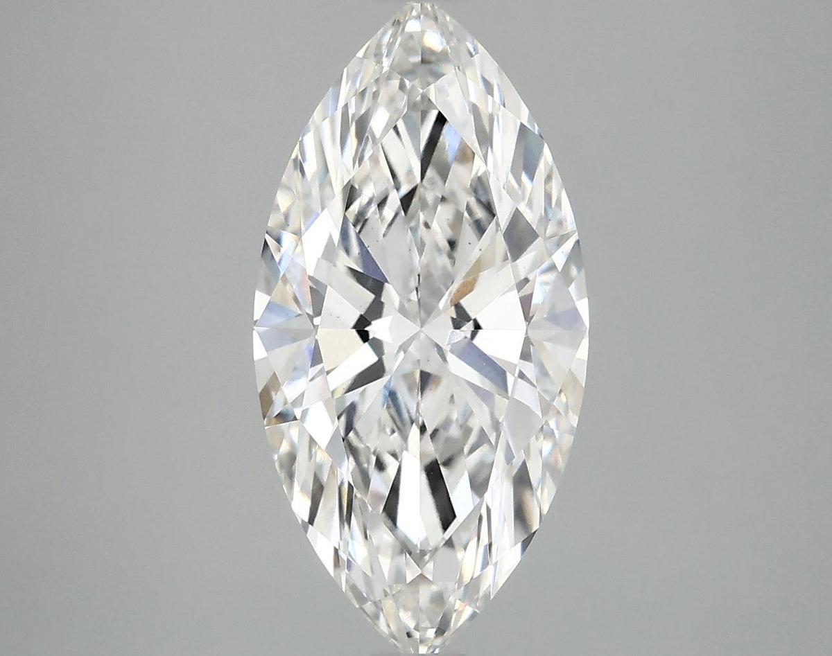 3.1 Carat Marquise Shaped Ideal Cut VS2 IGI Certified Lab Grown Diamond