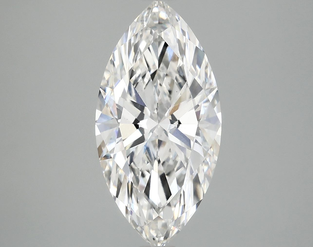 3.1 Carat Marquise Shaped Ideal Cut VS2 IGI Certified Lab Grown Diamond