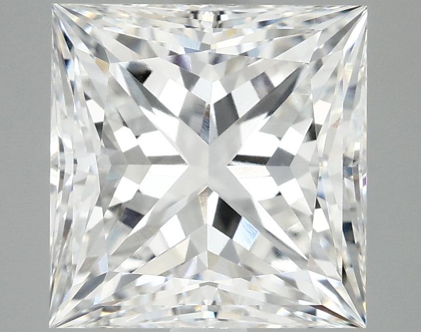 4.81 Carat Princess Shaped Ideal Cut VVS2 IGI Certified Lab Grown Diamond