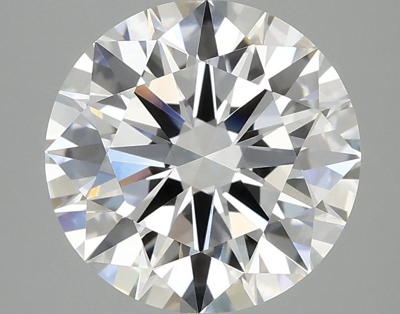 3.09 Carat Round Shaped Ideal Cut VVS2 IGI Certified Lab Grown Diamond