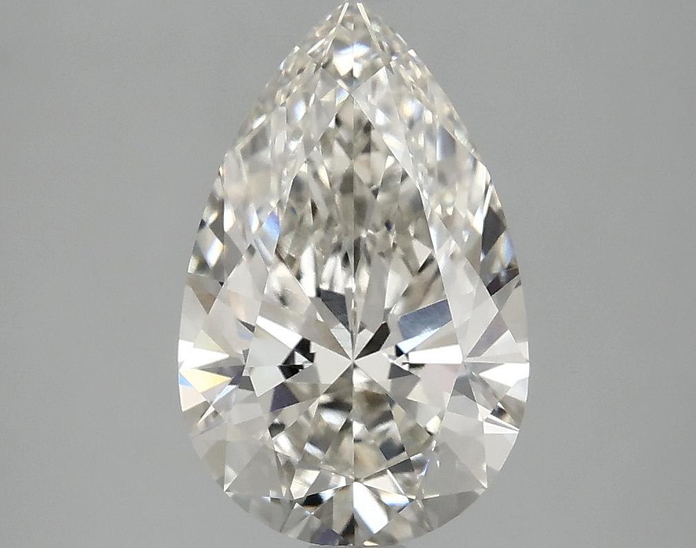 2.5 Carat Pear Shaped Ideal Cut VVS2 IGI Certified Lab Grown Diamond