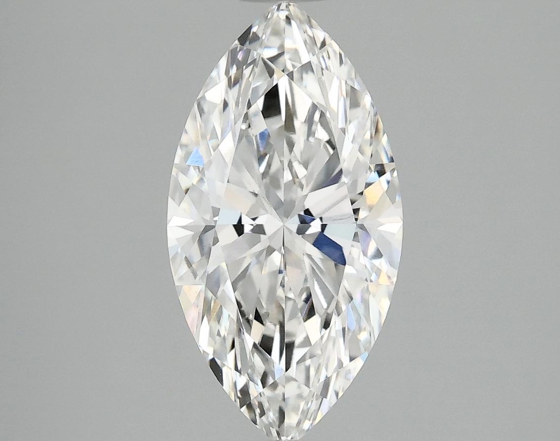 2.09 Carat Marquise Shaped Ideal Cut VVS2 IGI Certified Lab Grown Diamond
