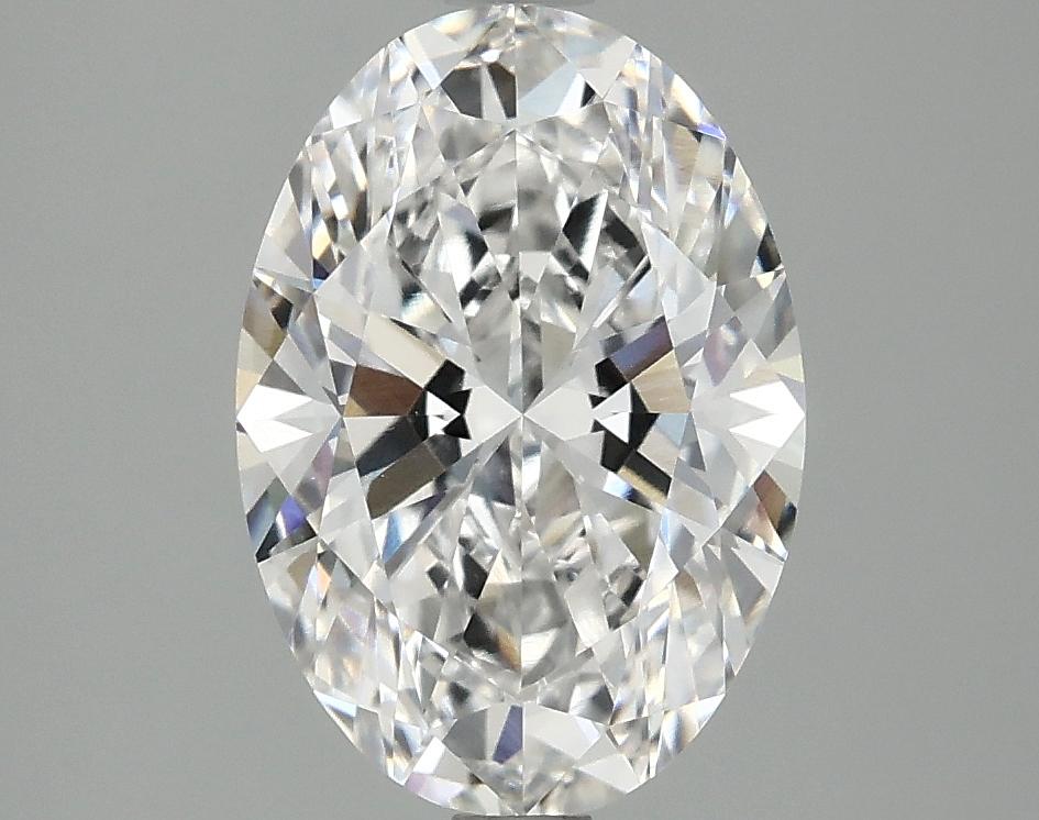 2.54 Carat Oval Shaped Ideal Cut VVS2 IGI Certified Lab Grown Diamond