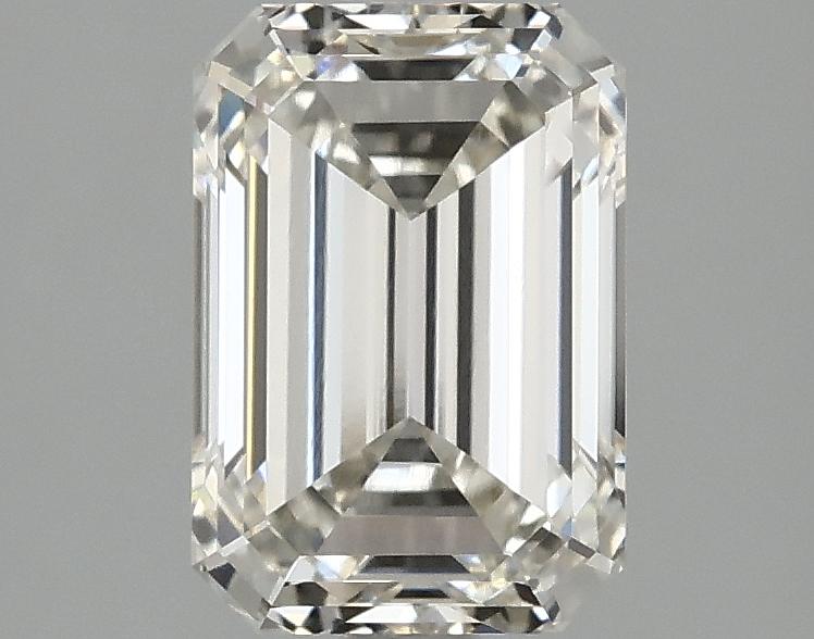 2.09 Carat Emerald Shaped Ideal Cut VVS2 IGI Certified Lab Grown Diamond
