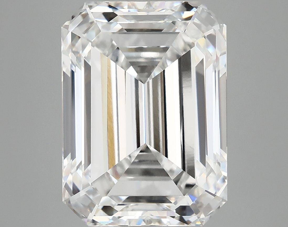 7.18 Carat Emerald Shaped Excellent Cut VVS2 IGI Certified Lab Grown Diamond